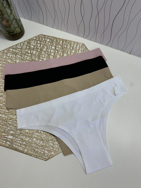 KIT 3 Calcinhas sem costura TRADICIONAL
