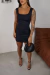 Vestido Drapeado Poliamida na internet