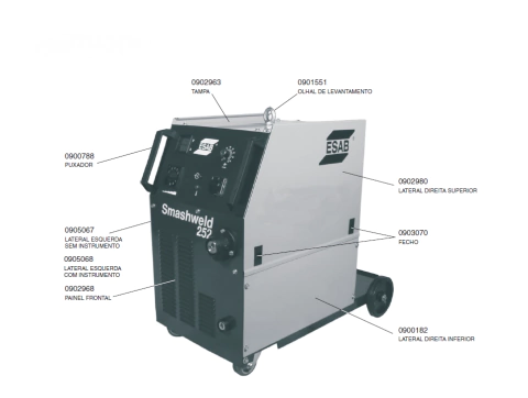 Vista Explodida - Smashweld 252