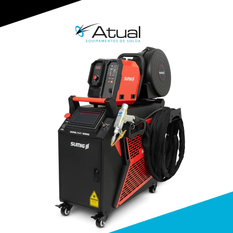 Máquina de Solda a Laser SUMIGLASER 2000 W com Tocha