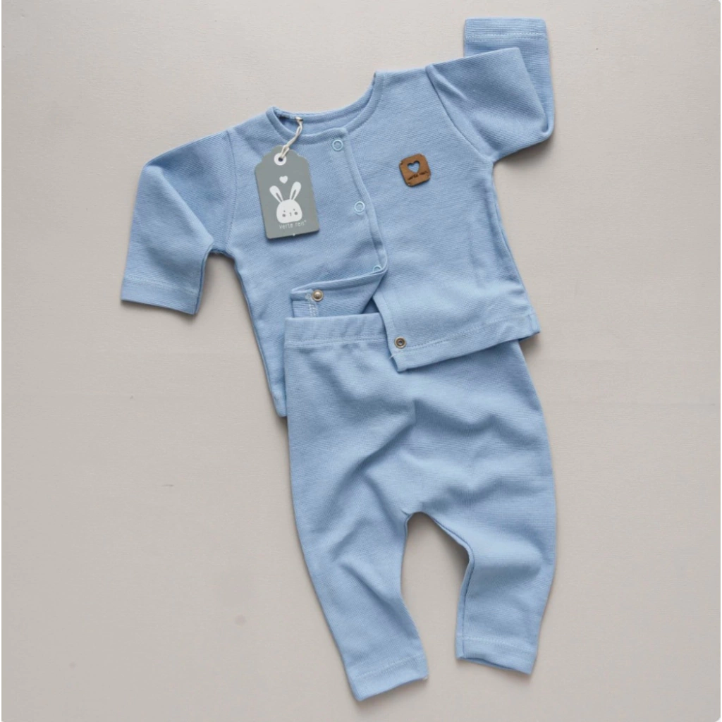 Conjunto de micropanal / Celeste