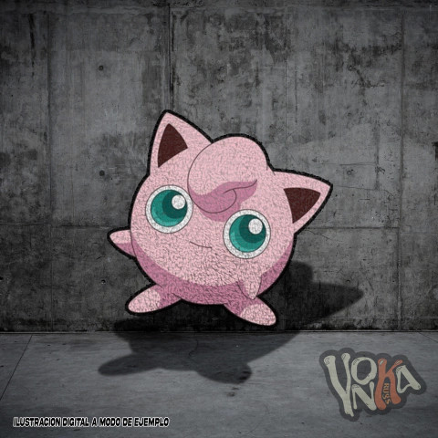Jigglypuff - Alfombras personalizadas - Yonka Rugs