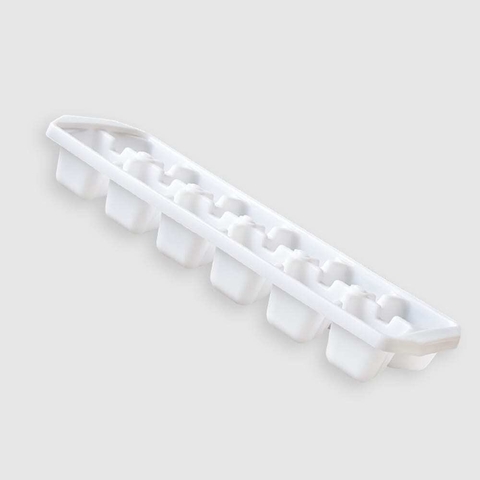 CUBETERA X2 PLASTICA BLANCA