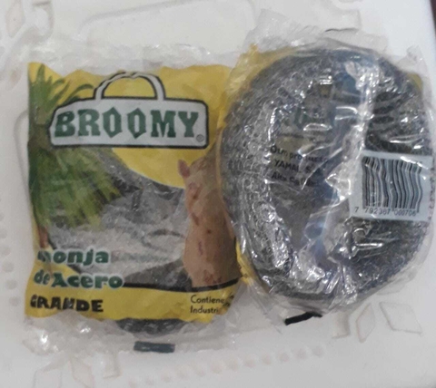 ESPONJA DE ACERO GDE 40GRS (ESTROPAJO)