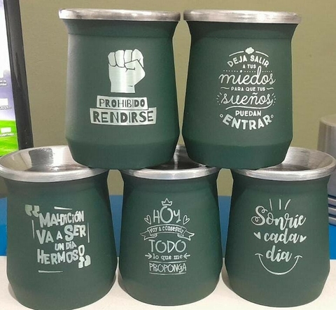 MATE ACERO TERMICO DOBLE CAPA