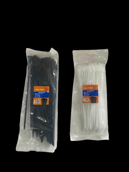 PRECINTO BCO 300MMx4.8MM X100 - comprar online