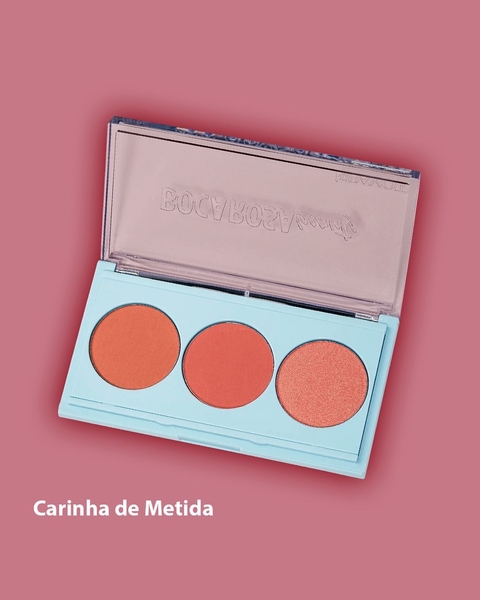 Paleta de Blush CARINHA DE METIDA- Boca Rosa