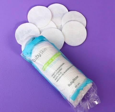 Disco de Algodão - Ruby Skin