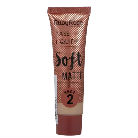 Base Líquida Soft Matte Alta Cobertura- Ruby Rose