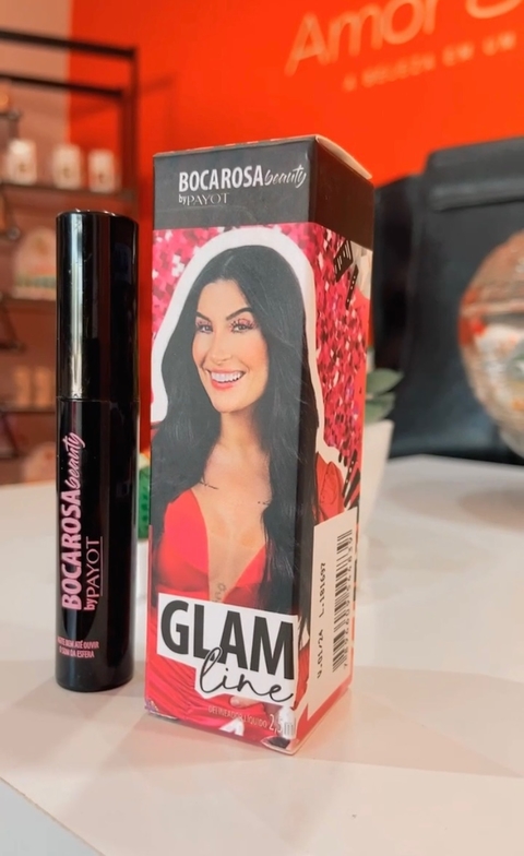 Delineador Liquido Boca Rosa By - Glam Line Love