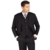 TERNO POLIVISCOSE COM COLETE XADREZ SLIM FIT PRETO - comprar online