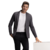 BLAZER DE SARJA COM ELASTANO SLIM FIT GRAFITE