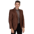 BLAZER SUEDE TEXTURIZADO SEMI SLIM MARROM - comprar online