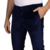 CALÇA CASUAL DE VELUDO AZUL MARINHO