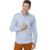 CAMISA MISTA SLIM FIT XADREZ AZUL CLARA