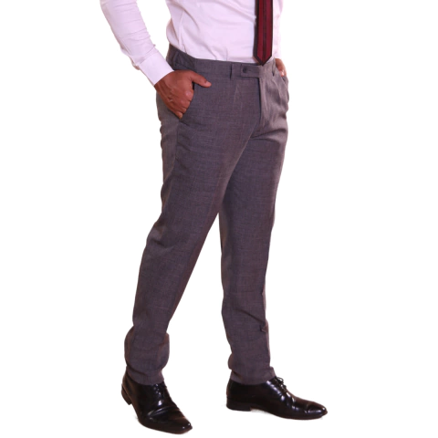 CALÇA SOCIAL MALANGE TRADICIONAL GRAFITE