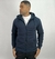 JAQUETA DE MOLETOM COM CAPUZ AZUL - Zarref Moda Masculina