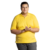 POLO PLUS SIZE ALGODÃO AMARELA