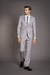 Imagem do TERNO POLIVISCOSE COM ELASTANO SLIM FIT CINZA CLARO