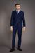 TERNO POLIVISCOSE COM COLETE SLIM FIT AZUL MARINHO - comprar online