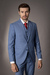 TERNO POLIVISCOSE COM COLETE SLIM FIT AZUL SERENITE na internet