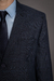 TERNO XADREZ POLIVISCOSE SEMI SLIM AZUL - loja online