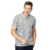 POLO ESTAMPADA SLIM FIT CINZA