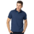 POLO DE ALGODÃO SLIM FIT AZUL MARINHO