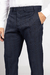 TERNO XADREZ PRÍNCIPE DE GALES SEMI SLIM AZUL MARINHO