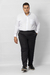 TERNO PLUS SIZE MICROFIBRA RISCA DE GIZ PRETO - comprar online