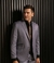 BLAZER SLIM FIT POLIVISCOSE DETALHE NO BOLSO CINZA - comprar online