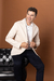 BLAZER DE SARJA COM ELASTANO SLIM FIT AREIA na internet