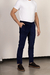 CALÇA CASUAL DE VELUDO AZUL MARINHO - comprar online