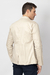BLAZER DE SARJA COM ELASTANO SLIM FIT BEJE PEROLADO - Zarref Moda Masculina