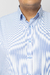 CAMISA PLUS SIZE MISTA MANGA CURTA AZUL CLARA LISTRADA na internet