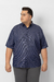 CAMISA PLUS SIZE MISTA MANGA CURTA AZUL MARINHO - comprar online