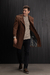 SOBRETUDO LÃ PRENSADADA SLIM FIT CARAMELO - comprar online