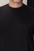CAMISETA BÁSICA GOLA CARECA PRETA - Zarref Moda Masculina