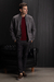JAQUETA SUEDE AVELUDADA CINZA - Zarref Moda Masculina