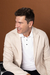 BLAZER DE SARJA COM ELASTANO SLIM FIT AREIA - loja online