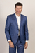 TERNO POLIVISCOSE COM COLETE SLIM FIT AZUL JEANS