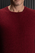 Imagem do SUÉTER DE LÃ SLIM FIT TRABALHADO VERMELHO