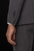 TERNO MELANGE SLIM FIT CINZA