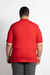 POLO PLUS SIZE ALGODÃO VERMELHA