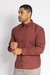 CAMISA MICROFIBRA TRADICIONAL COM BOLSO TERRACOTA na internet