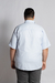 CAMISA PLUS SIZE MISTA MANGA CURTA AZUL CLARA - comprar online