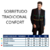 SOBRETUDO LÃ PRENSADA CLÁSSICO CONFORT PRETO - comprar online