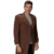 SOBRETUDO LÃ PRENSADADA SLIM FIT CARAMELO