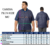 CAMISA PLUS SIZE MISTA MANGA CURTA AZUL CLARA na internet