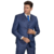 TERNO POLIVISCOSE COM COLETE SLIM FIT AZUL JEANS